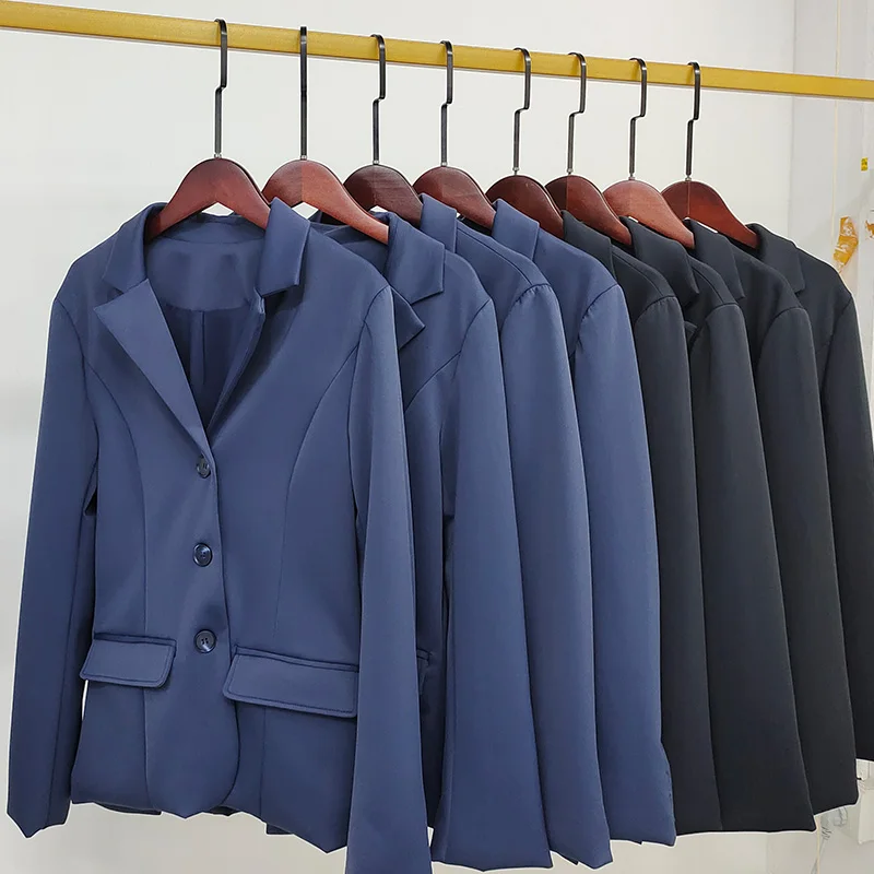 MXLLINA Competition Equestrian Jacket Women Riding Horse Clothes Woman 4 Way Stretch Riding Jackets Horseback Show Coat 2