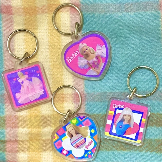 4pcs creative gifts for women Retro Decorative Keychain