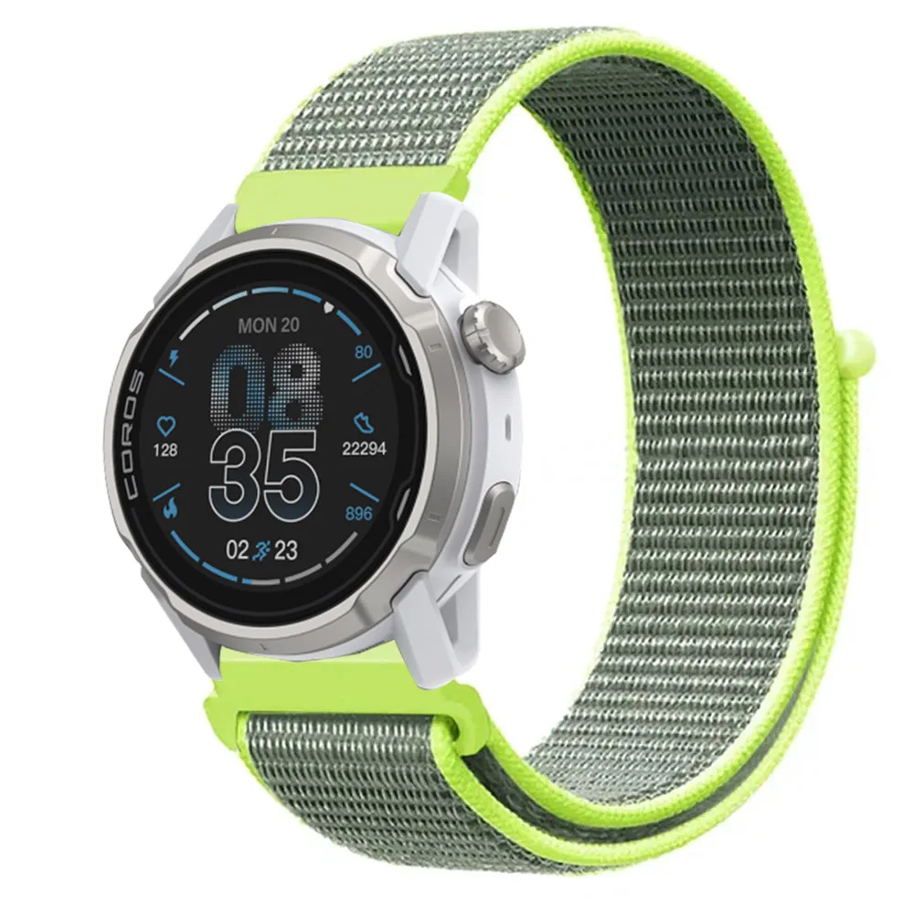 Nylon Loop Strap - Comfortable Sport Bracelet Replacement Band, 20/22mm