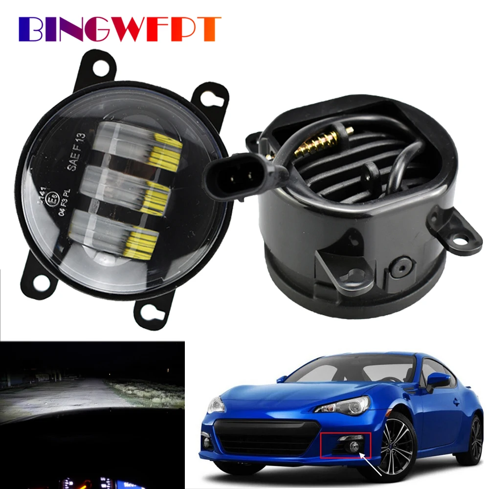 2 Pz Per Subaru Brz 2013-2018 Per Subaru Legacy 2013 2014 2015 2016 2017 2018 Fendinebbia Per Auto Illuminazione Luci A Led