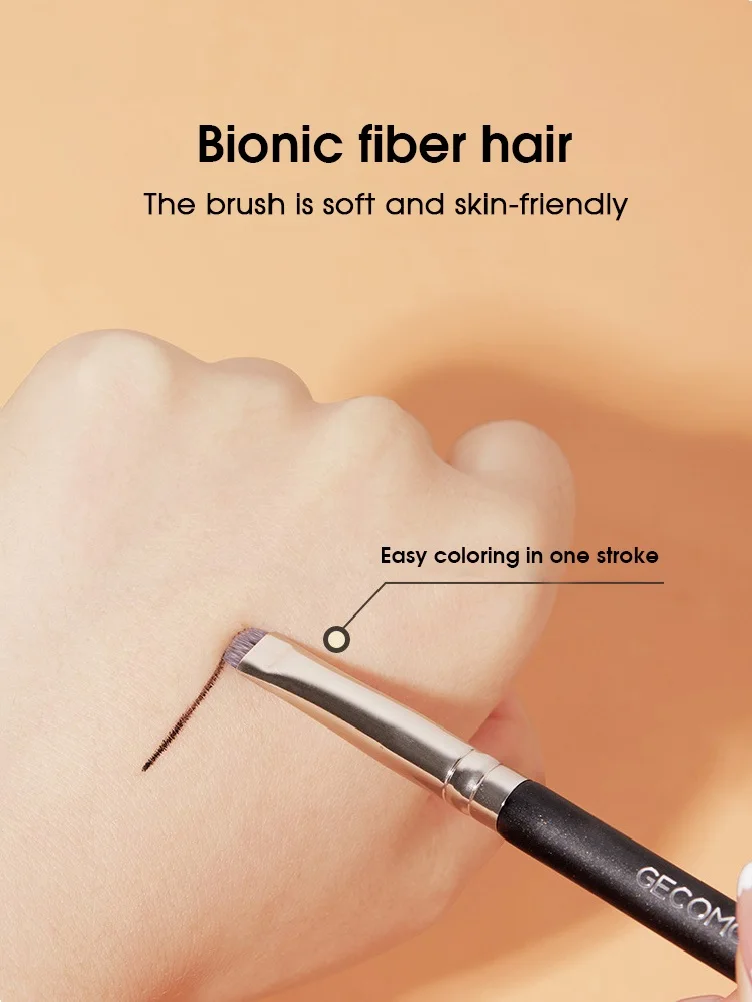 Makeup Brush Eyeliner brush eyebrow brush do not eat powder easy overhand blade flat head circular arc eye repair makeup
