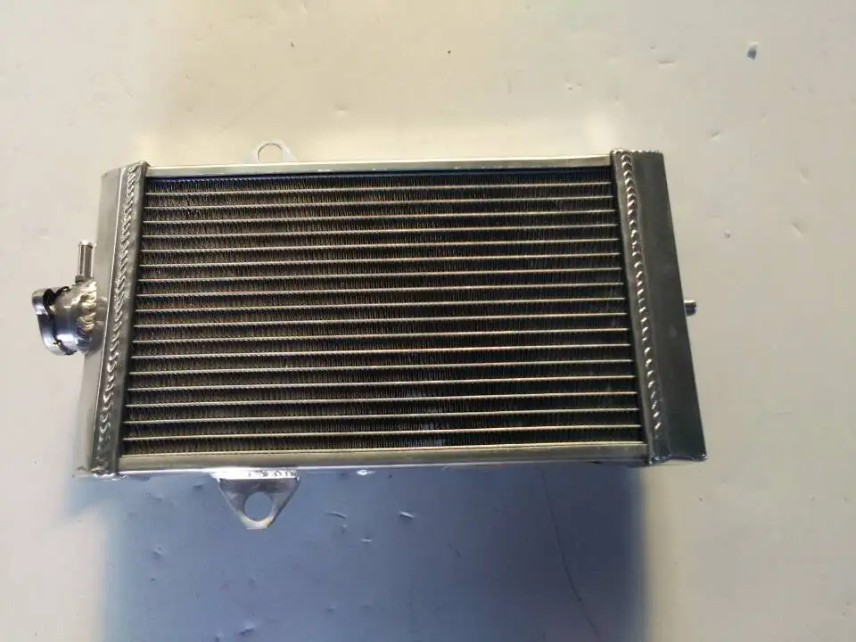 Aluminum Radiator for Yamaha Raptor 700 Series Radiator, 2 Row Core FOR 2006-2014 Yamaha Raptor 700,YFM 700,700R aluminum radiator