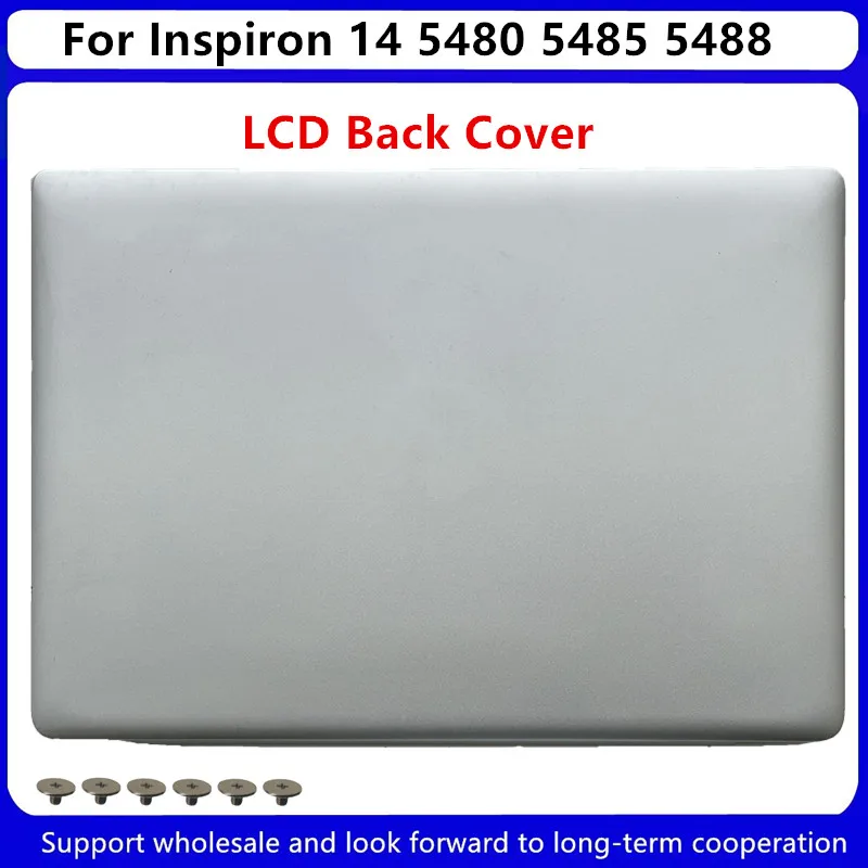 

Новинка для Dell Inspiron 14 5480 5485 5488 LCD задняя крышка 010KG8 серебристый