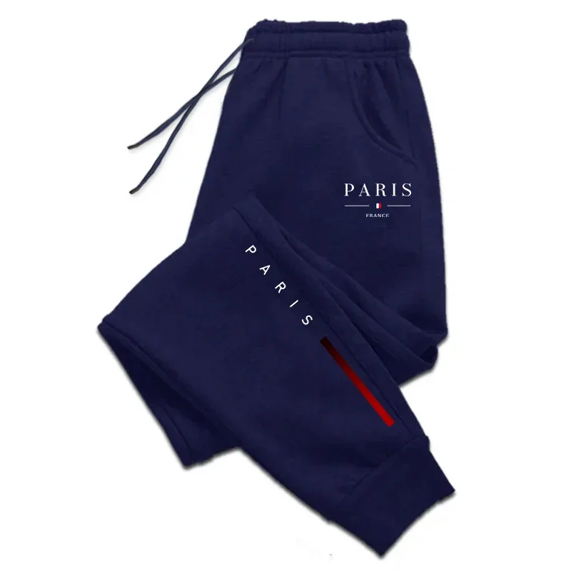 2025 New Arrival Paris Printed Sweatpants for Men High Grade Male Home Outdoor Casual Sports Jogger Pants Urban Fashion Trousers 3