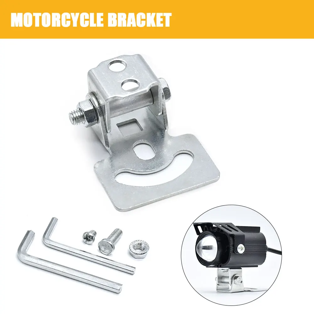 Motorcycle Headlight Spotlight Brackets Parts Sponge Clamp Led Light Bracket Mount Kit For  ATV Truck Dirt Bike SUV Accessories