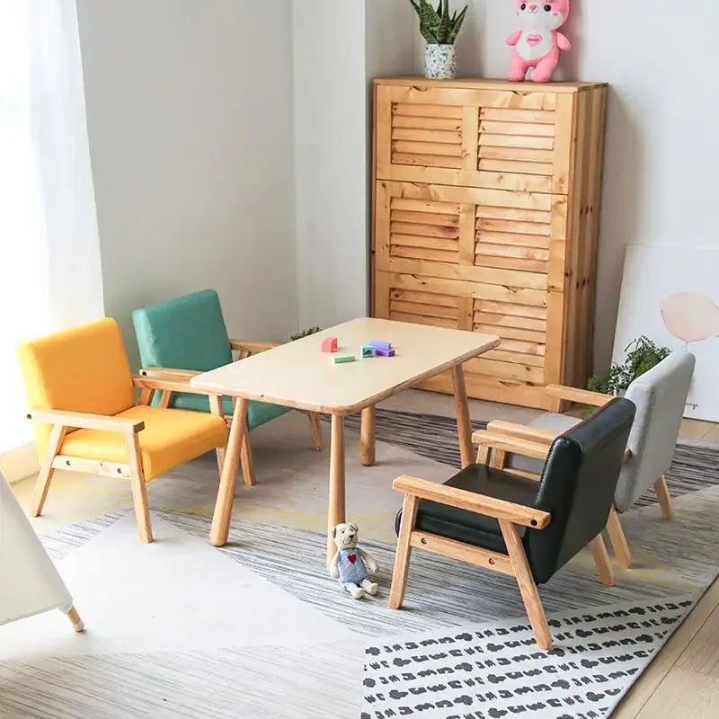 Children's Couch Toddler Sofa Child Furniture Chair Ottoman Kawaii Infant Room Kinder Sofas Girl Kid Armchair Kids Baby Pouf Bed