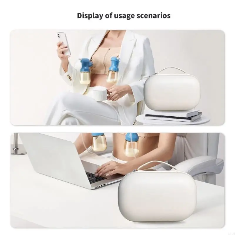 Lightweight EVA Travel Case Storage Bag Box for Eletric Breast Offering Shockproof and Water Proofing Features A2UB