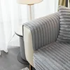 Super Soft Rabbit Plush Quilted Sofa Towel Winter Warm Thick Plush Couch Cover L-shaped Sectional Anti-slip Sofa Cover 3