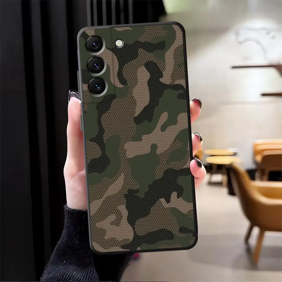Vintage Camouflage Phone Cover Case