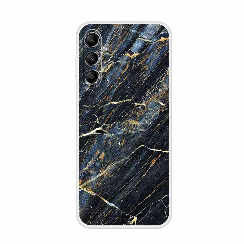 Marble Design Soft Silicone TPU Phone Case - Cartoon Print Cover