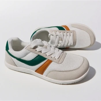 جديد واسعة اصبع القدم أحذية نسائية عادية لينة سوليد واسعة سوليد أحذية المشي أحذية رياضية الحد الأدنى تنفس مريحة أحذية بيرفوت 2