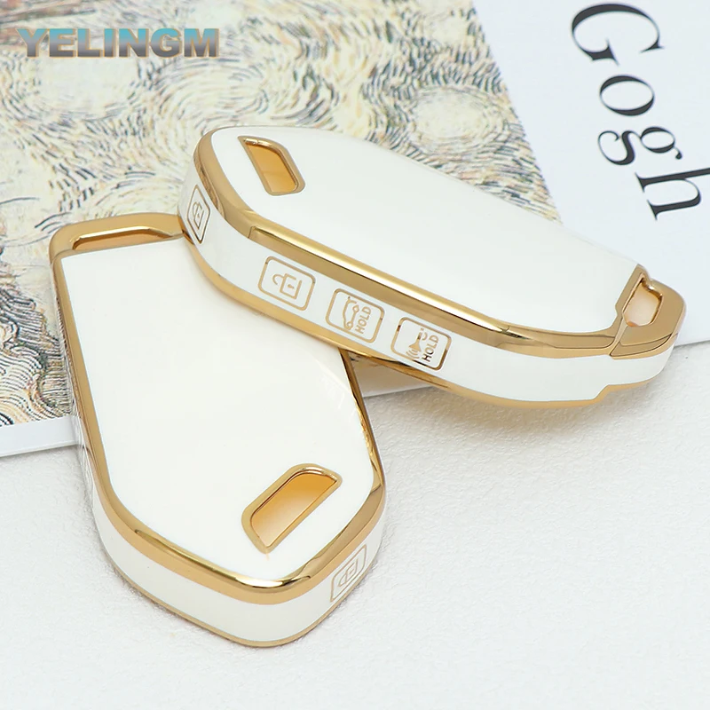 Key Case 7 Buttons For Kia Picanto Sorento MQ4 Carnival KA4 Morning K5 Carens Auto Shell Fob Holder TPU Car