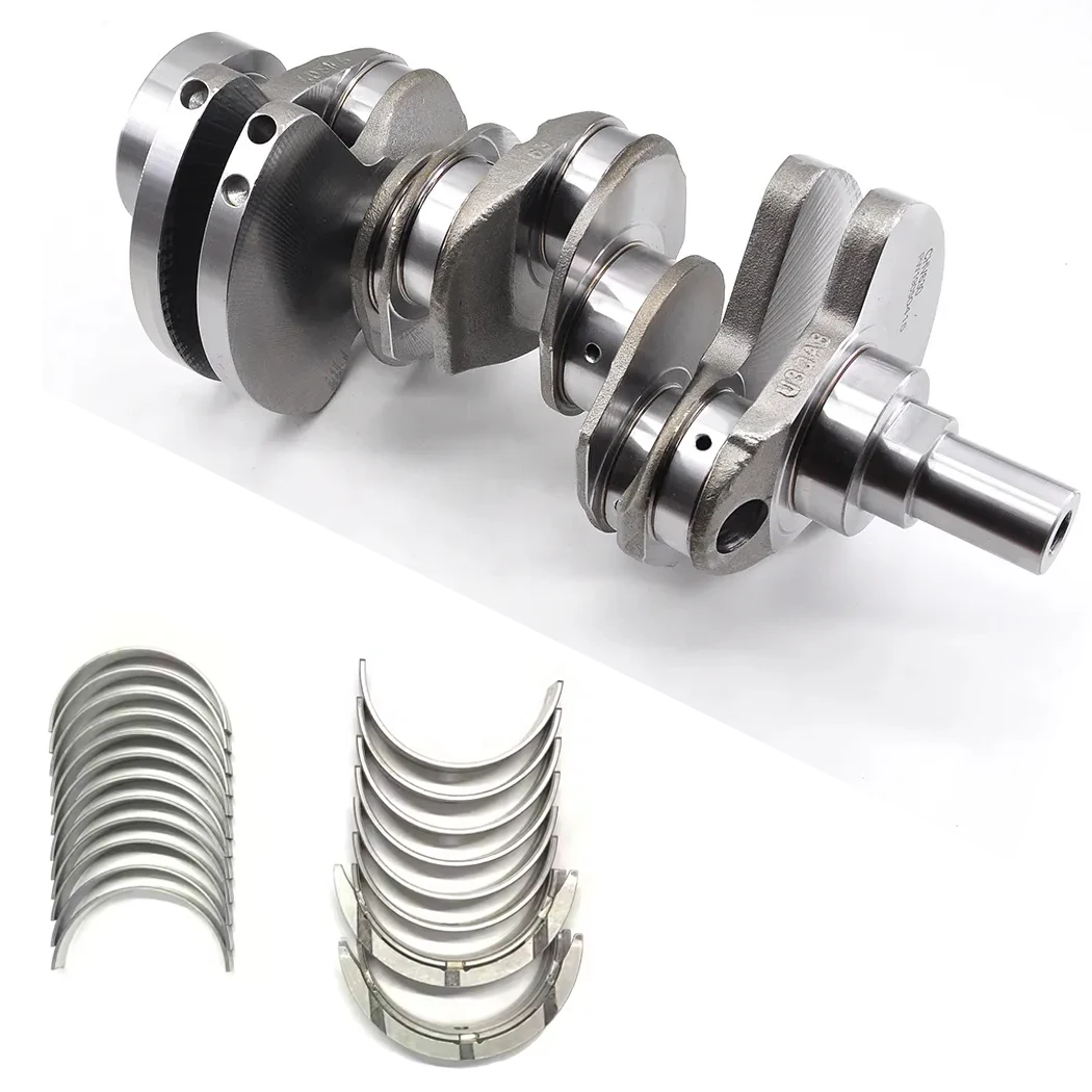 LR038168 Forged Steel Crankshaft with Bearings for Jaguar Land Rover 3.0L TDV6 Diesel 306DT
