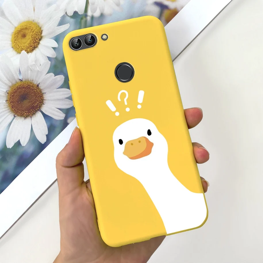 Lovely Duck Cat Dinosaur Shockproof Silicone Soft Matte Phone Cover
