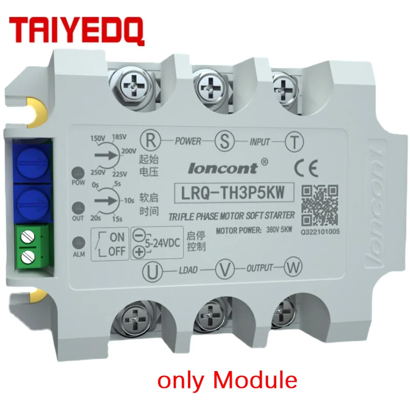Descompressão Lenta em Linha Macia do Relé do Estado Sólido do Módulo do Começo do Motor de Fases e Controlador 5kw8kw15kw22kw do Step-down
