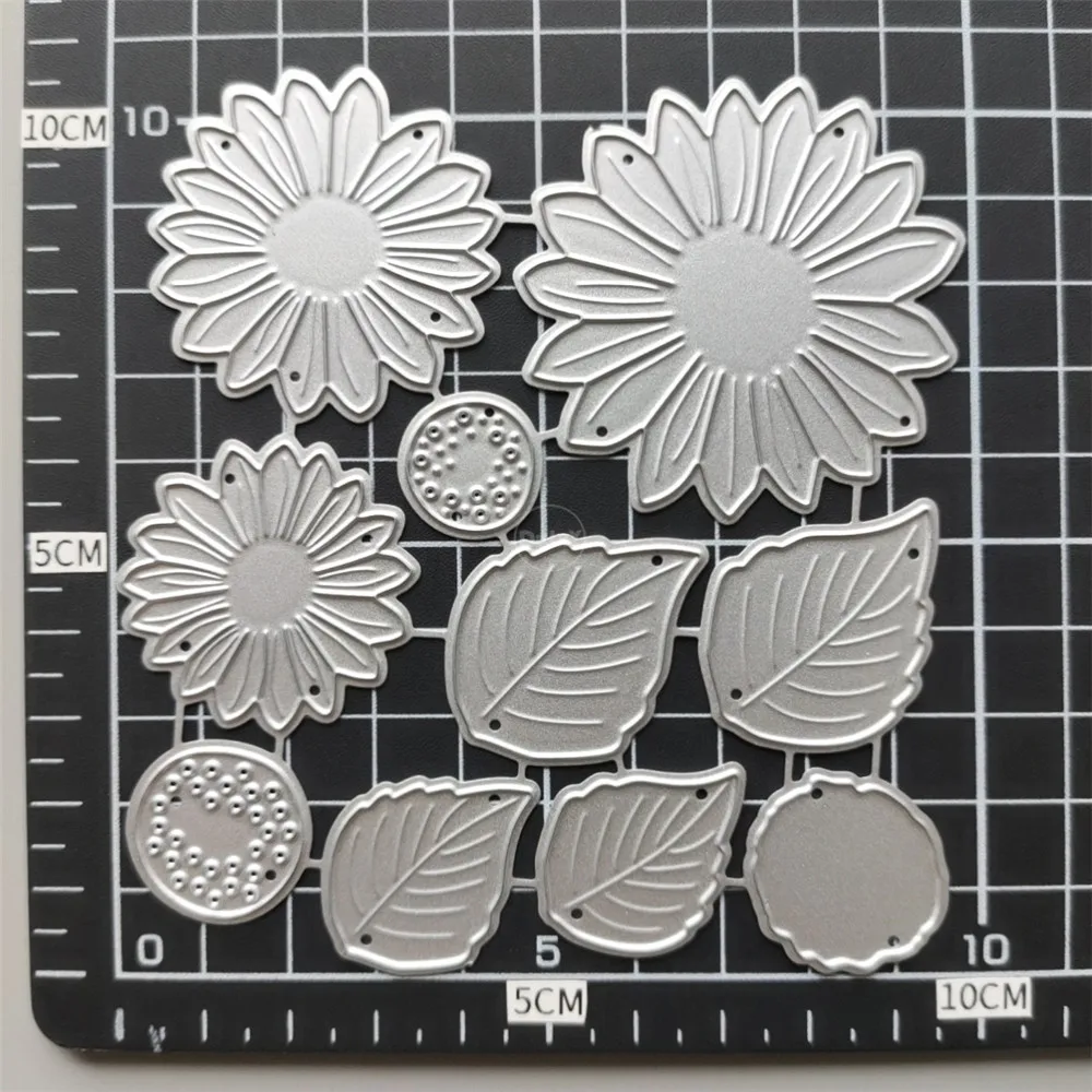 Flowers Metal Cutting Dies DIY Scrapbooking Paper Photo Album Crafts Knife Mould Card Blade Punch Stencils for Decor (21 Styles)