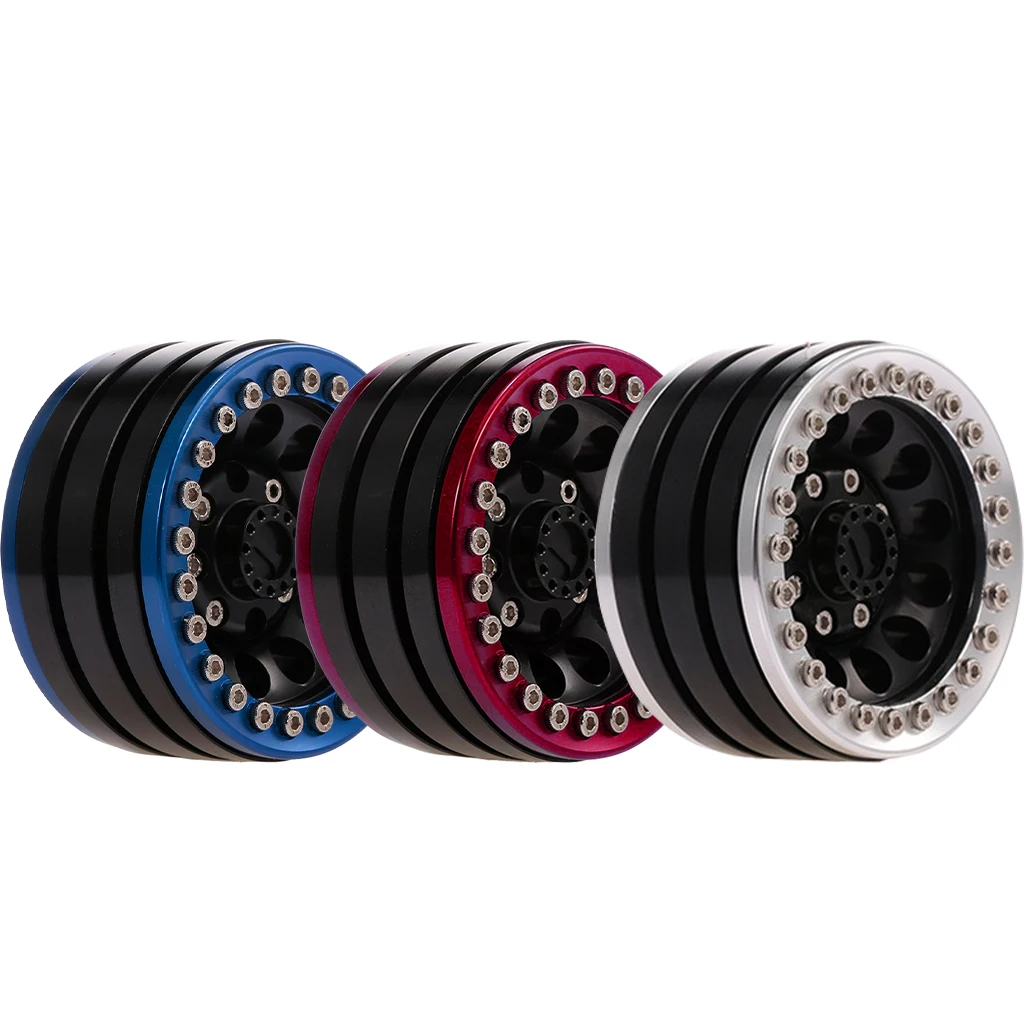 

Металлическая Ступица колеса 1,9 CNC Beadlock для 1/10 RC Crawler Car Axial SCX10 90046 AXI03007 TRX4 VS4-10 Redcat Gen8