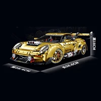 IN STOCK 10640 MOC Technical Remote Control Sports Car Building Blocks Bricks Assembling Model Toys for Boys Christmas Gift Set 6