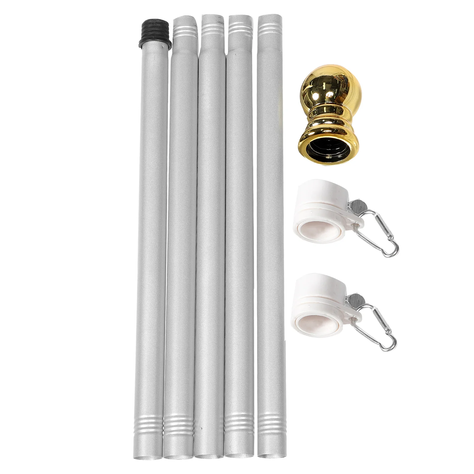 

Flagpole Garden Flagpole Rotary Hangers Truck Wall-Mounted Outside For Outdoor Stainless Steel Decorative Flags Outer Mast
