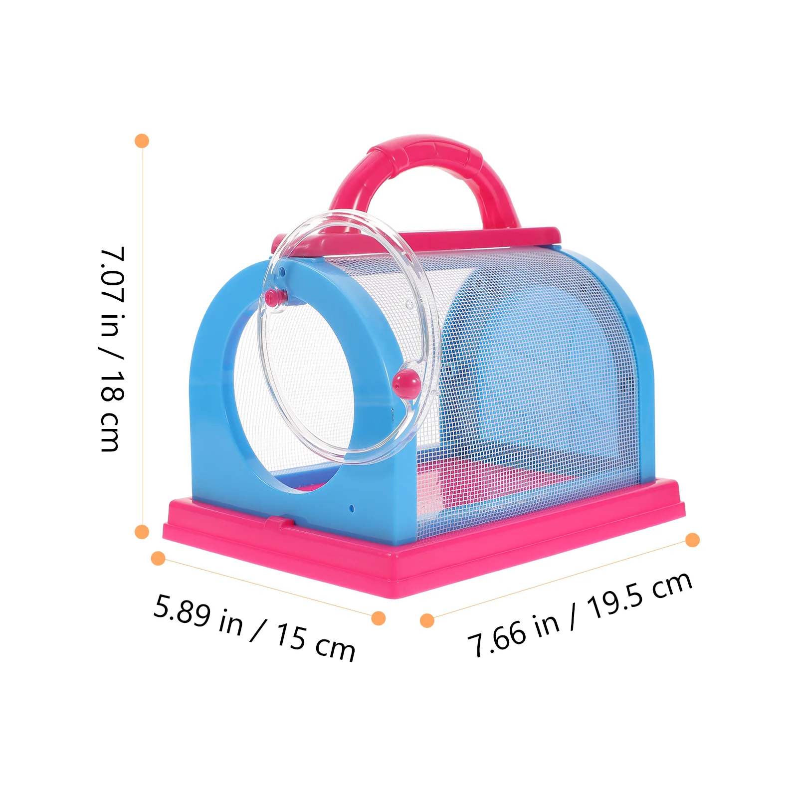Insect Observation Kit Cage for Kids 8-12 Magnifying Glass Little Critters Summer Toddler Catcher with Plastic Cloth Glasses