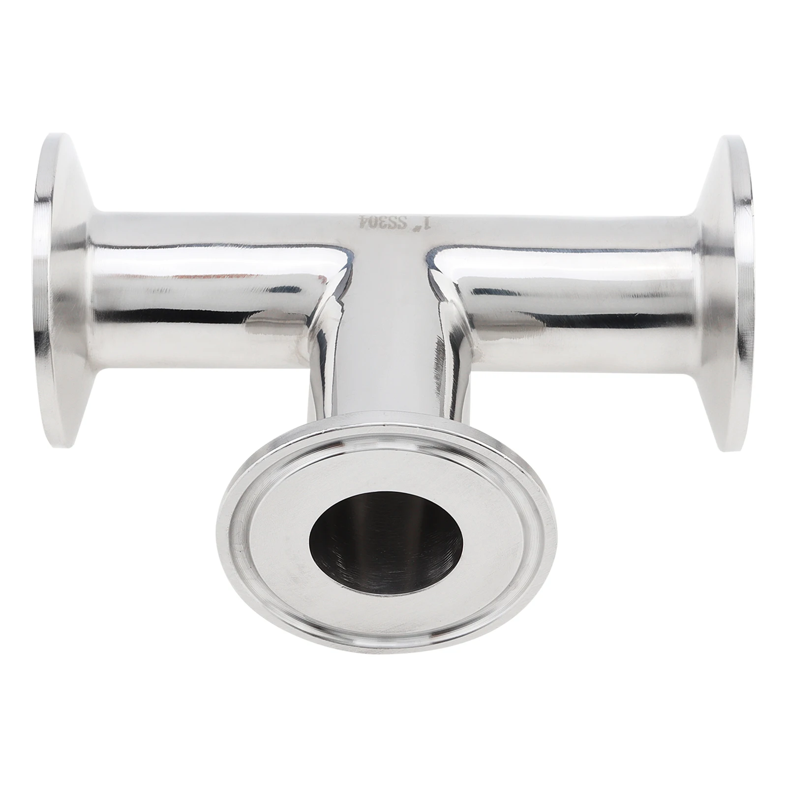 304 aço inoxidável OD Pipe, encaixe sanitário,