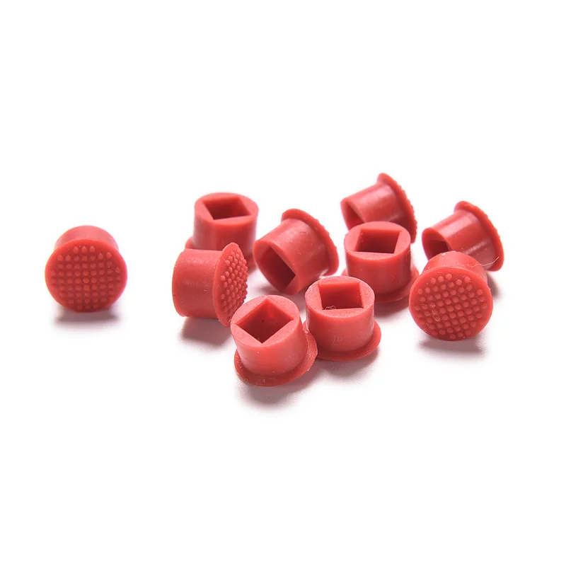 10pcs Laptop Nipple Rubber Mouse Pointer Cap for IBM Thinkpad Little TrackPoint Red Cap for Lenovo Keyboard Trackstick Guide