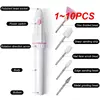 1~10PCS In 1 Professional Mini Electric Nail Drill Kit Battery Nail Art Exfoliating Polishing Nail Polishing File Pen Tool 1