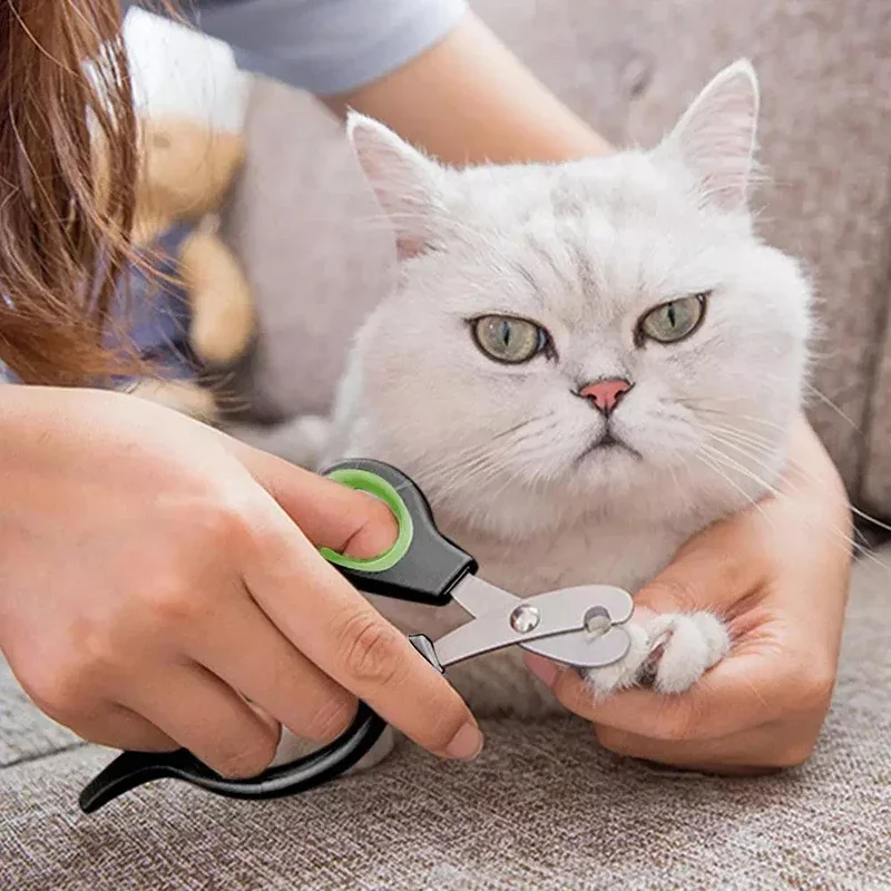 1pcs Stainless Steel Pet Nail Clippers Claw Trimmer Small Animals Nail Grooming Clipper for Dog Cat Cat Clipper Pet Nail Clipper