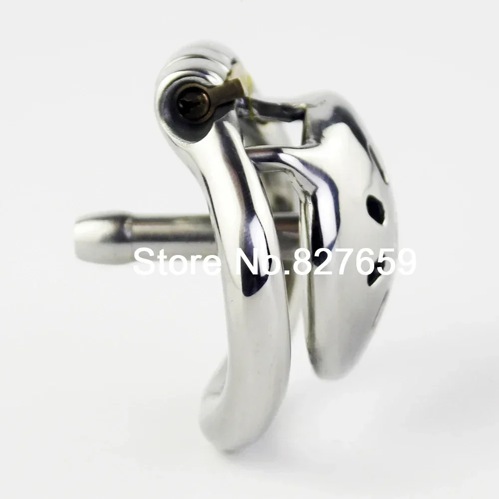 Male Chastity Devices Cock Cage Urethral Catheter Sex Toys Men Penis Lock Penis Chastity Cage Chastity Lock Sex Toy Chastity Cage Accessory Penis Cock Ring
