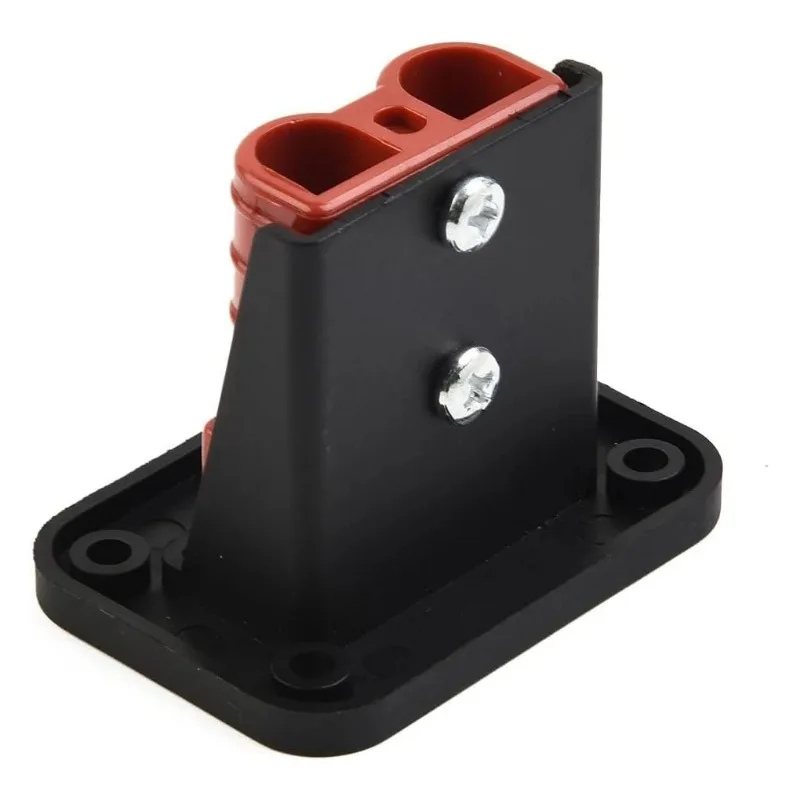 1pcs 50A Cable Connectors Plug For Anderson Plug Connector Flush Mount Bracket Panel Cover For Caravan Camper Boat Truck