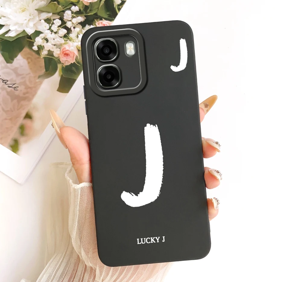 Cute Lucky Letters Soft TPU Phone Case Back Cover s