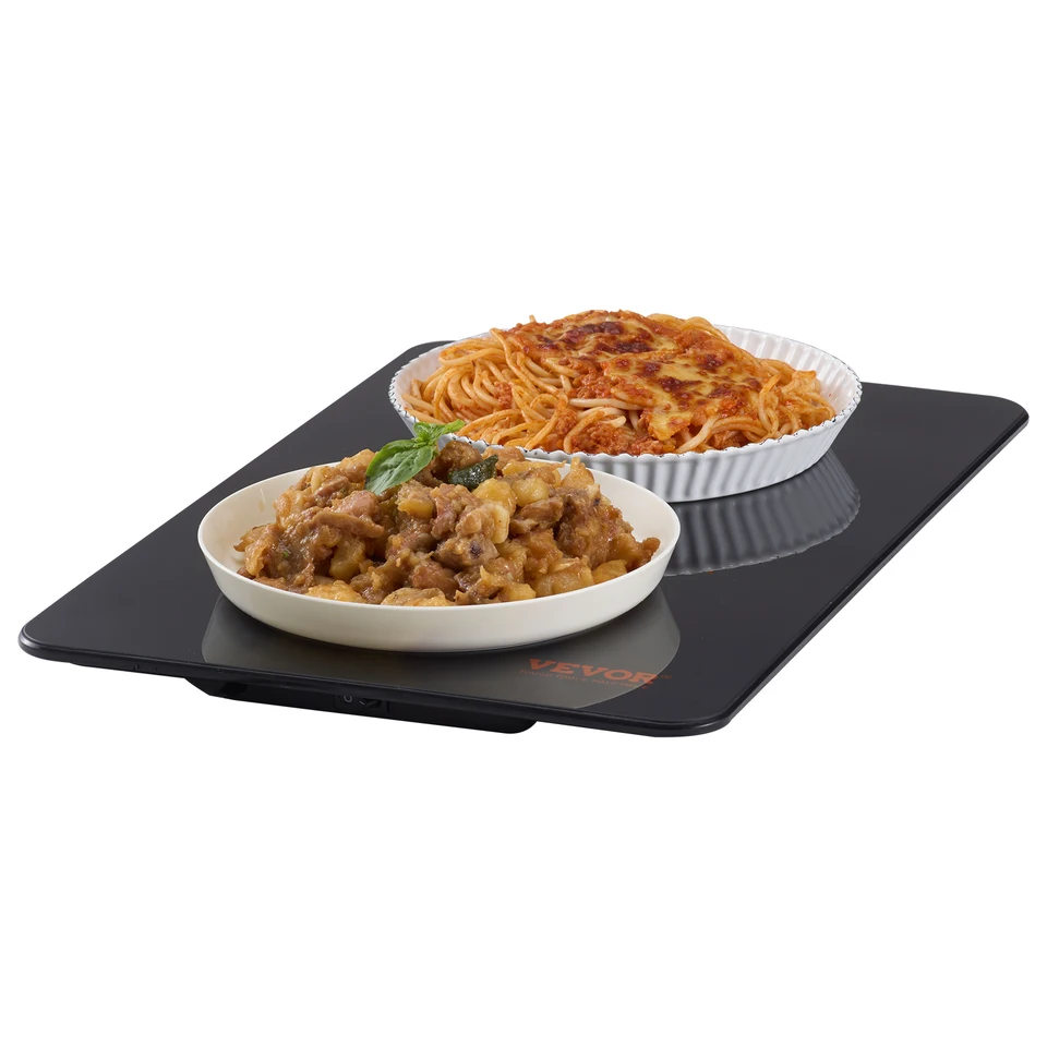 Electric Warming Tray Tempered Glass with Temperature Control