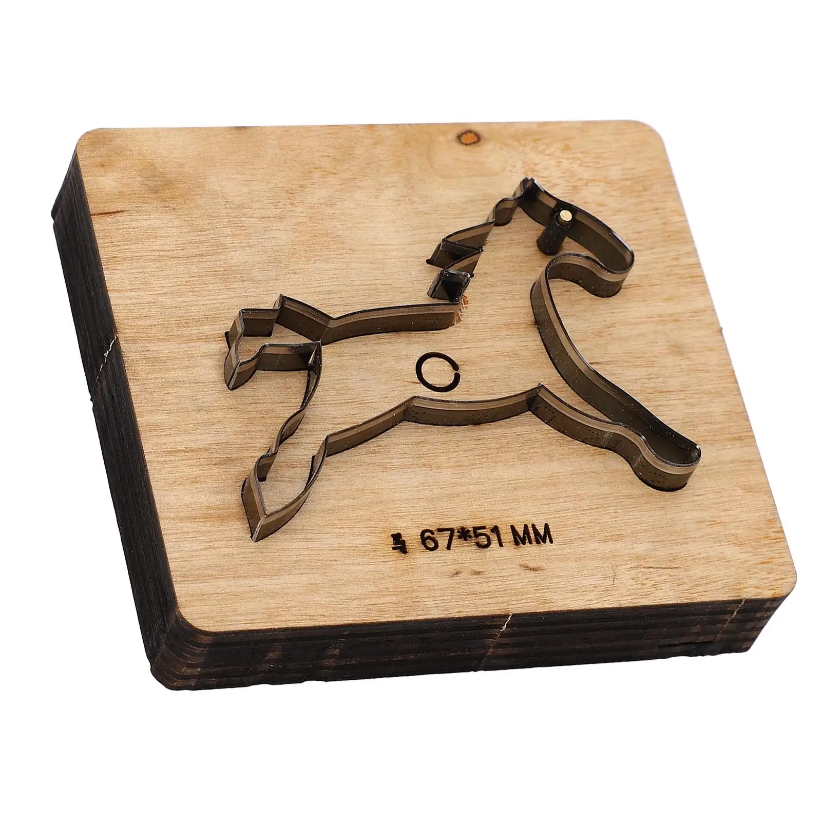 Horse Shape Leather Punch Die Cutting Mold for diy Craft Projects