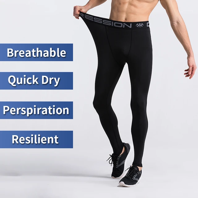 Compression Running Tights Mens  Gym Compression Leggings Men - Mens Gym  Tight - Aliexpress