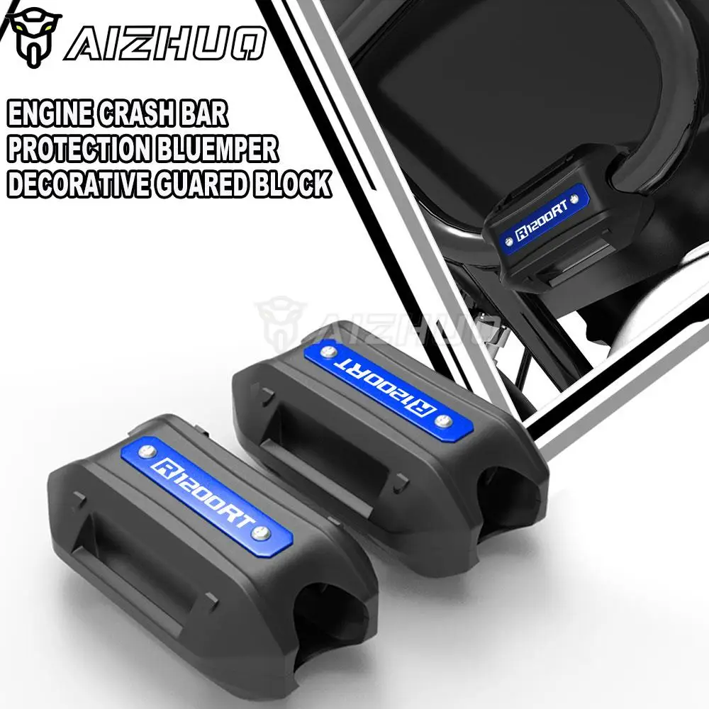 

For BMW R1200RT R1200 RT R 1200RT 2004-2013 2012 Motorcycle 25mm Crash Bar Bumper Engine Guard Protection Decorative Block