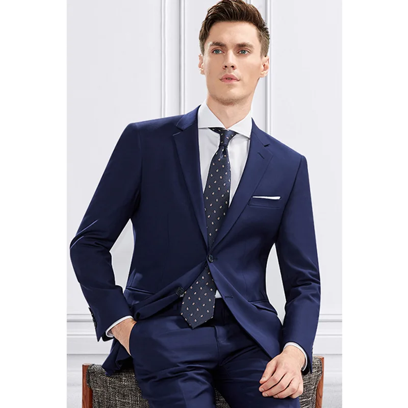 Set Kaunda Suit Tuxedo Outfits Pocket Top Pants African Ethnic Wedding Gentleman 2pcs Sets Suit Outfits