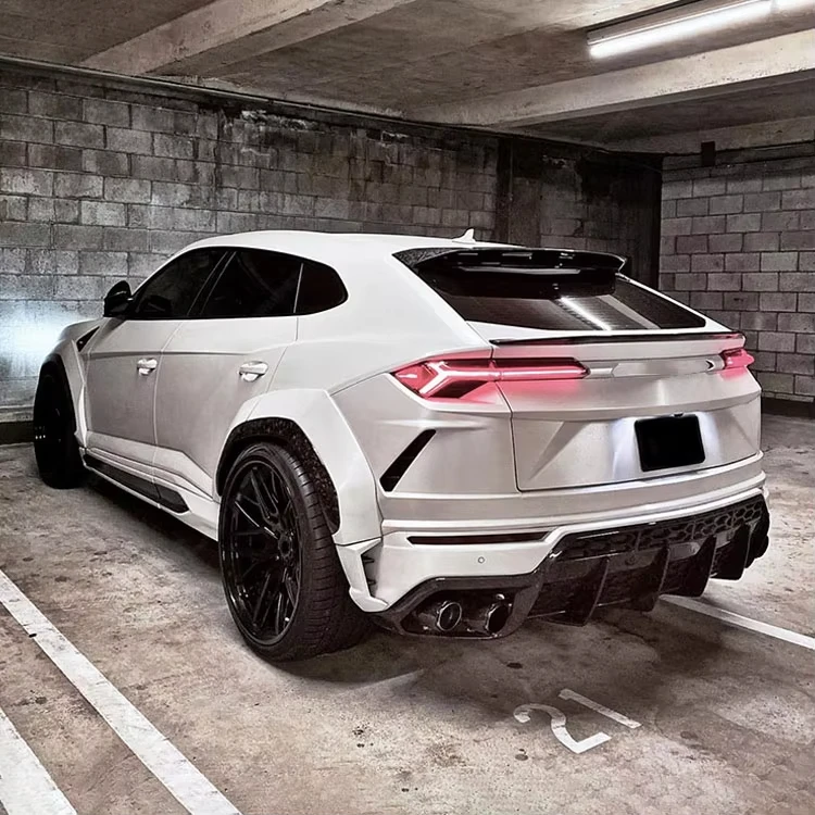 N Style Wide Body Kit for URUS Body Kit with Front Lip Rear Diffuser Side Skirts Hood Forged Carbon Bodykitcustom - Image 3