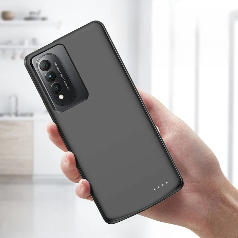 Honor 80 Pro/80 GT/80 SE용 보호 케이스가 포함된 보조 배터리 휴대용 충전기