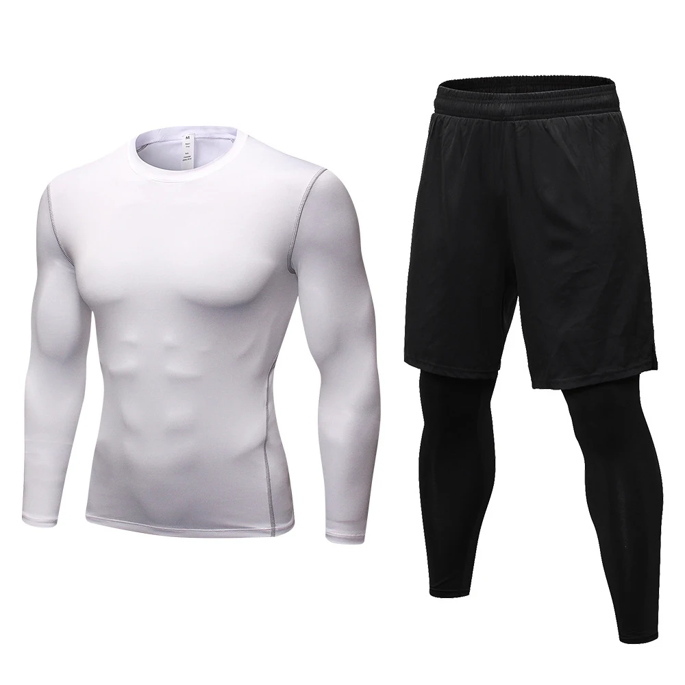 KSDFJ Ropa Crossfit Hombre,Trajes de Verano para Hombre, Camiseta Deportiva  para Hombre + pantalón Corto Conjunto de 2 Piezas-Gris Claro 2_M :  : Otros Productos