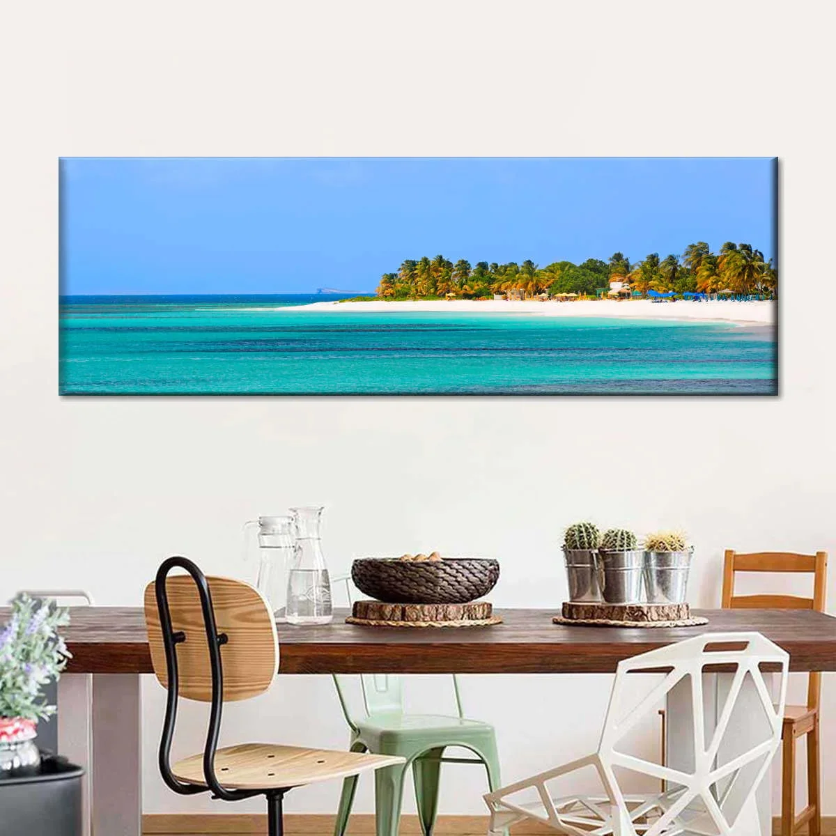 

Картина на холсте с изображением карибского острова, морской пейзаж, плакат, домашний декор, настенное искусство, украшение, картина для гостиной, дивана без рамки