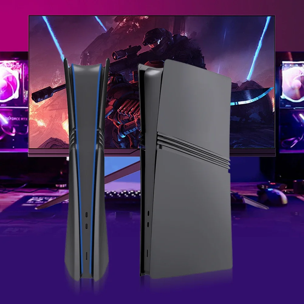 Plates For PS5 Pro Disc/Digital Edition Cover ABS Hard Shell Anti-Scratch Side Plate Shell Dustproof Hard Shell Face Plate  ﻿