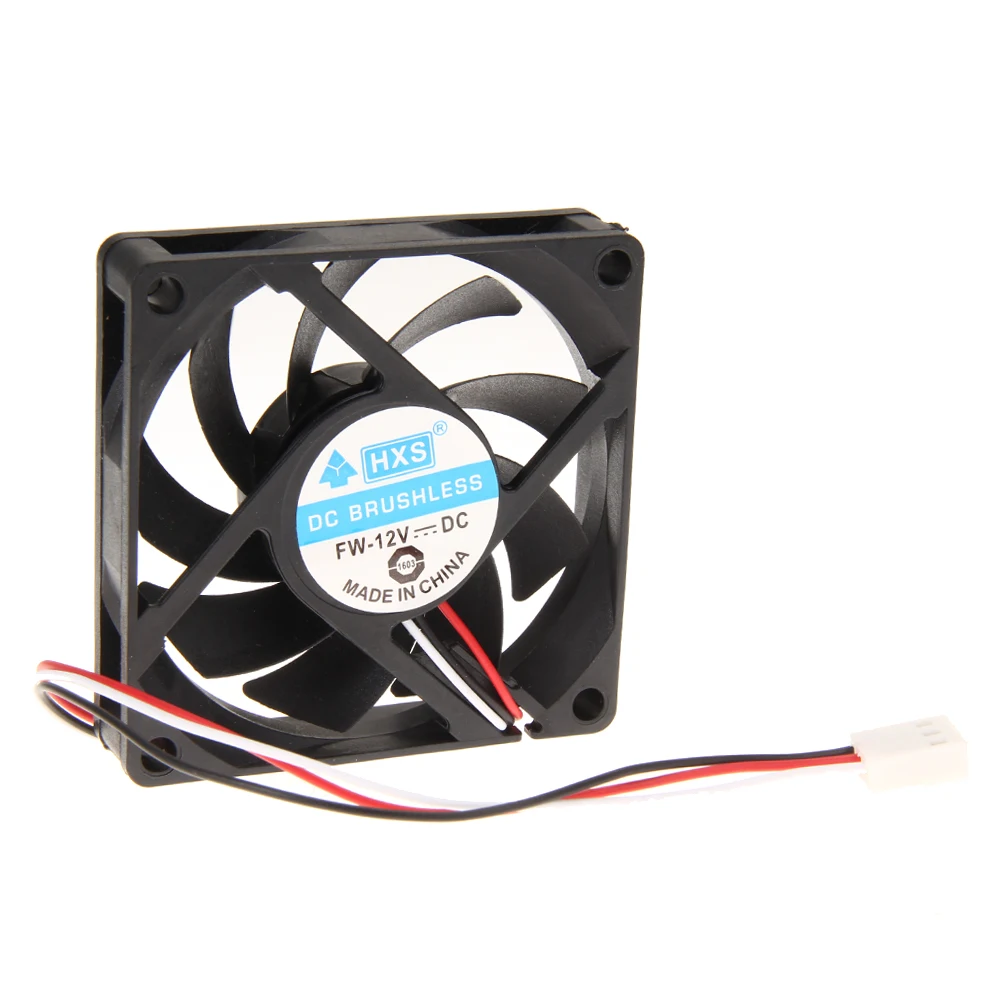 70mm PC CPU Cooling Cooler Fan DC 12V 3Pin Computer CPU Cooling Fan 2200RPM PC Case Chassis Fans Case Cooler