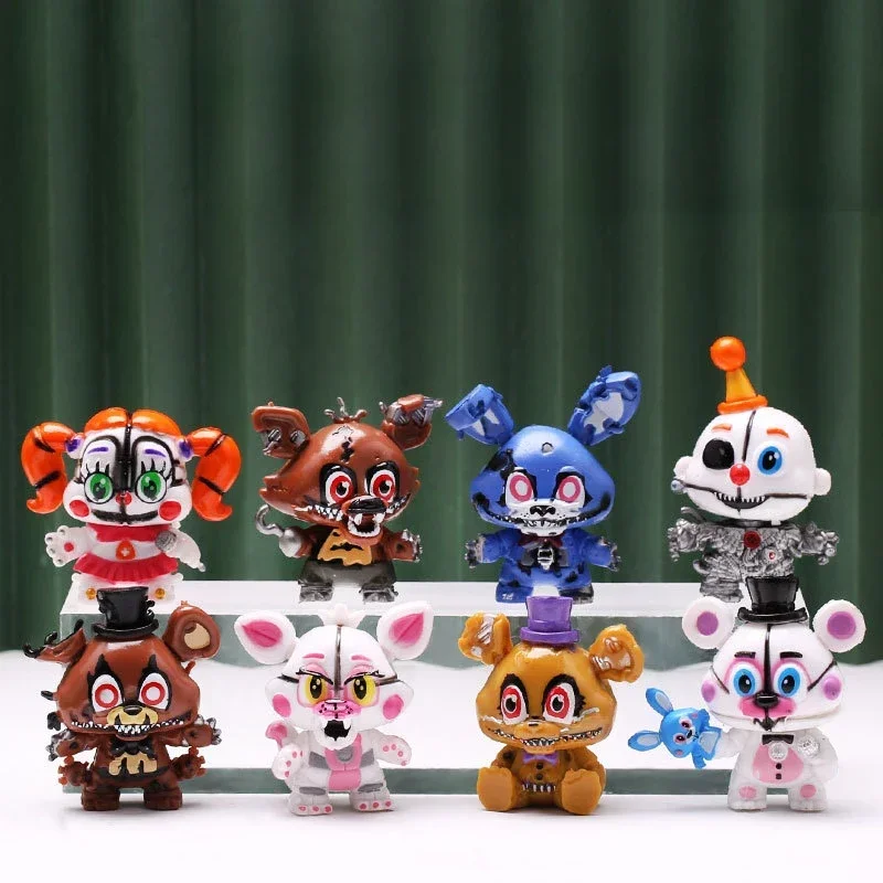 

Фигурки героев мультфильма FNAF, ПВХ, 8 шт.