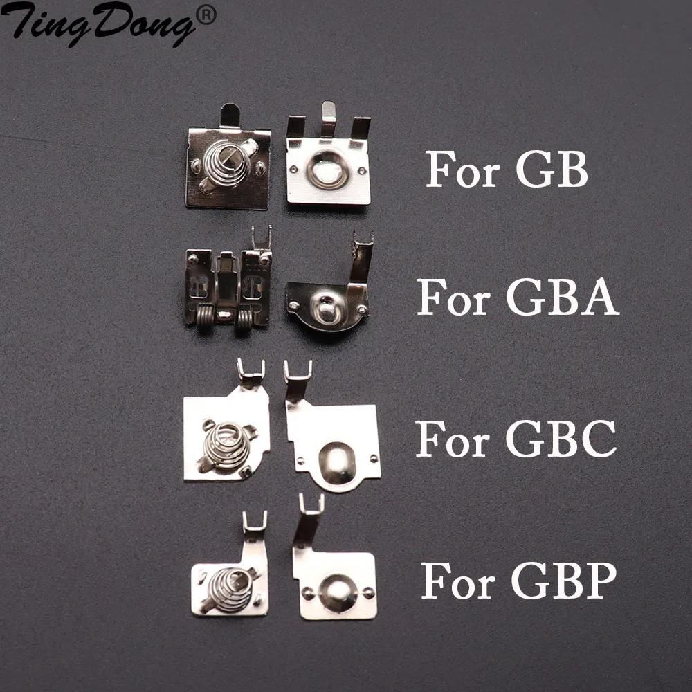 Terminali Della Batteria Contatti A Molla Sostituzione Della Molla Della Batteria Per Nintendo Game Boy Advance Game Console Per Gbp Gba Gbc Gb