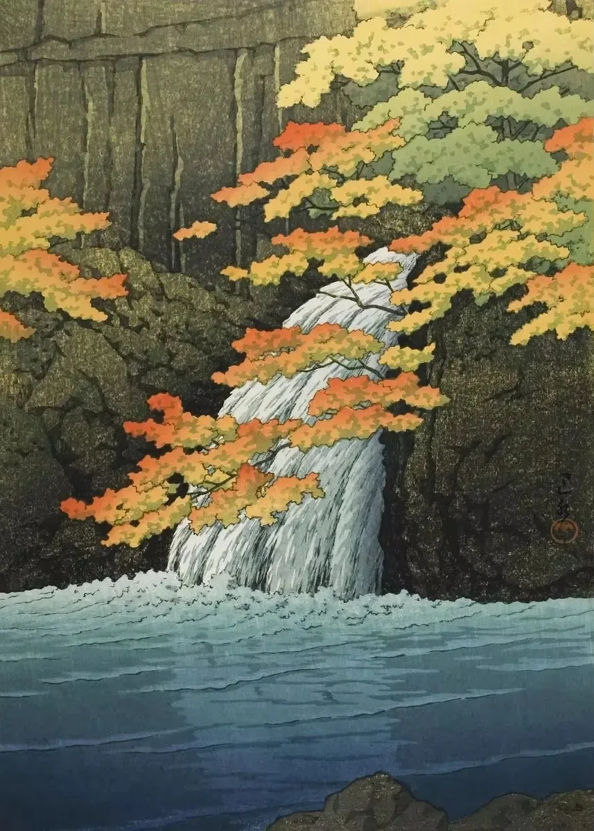 Vintage Japanese Landscape Artwork Canvas Print by Kawase Hasui – Elegant Wall Art