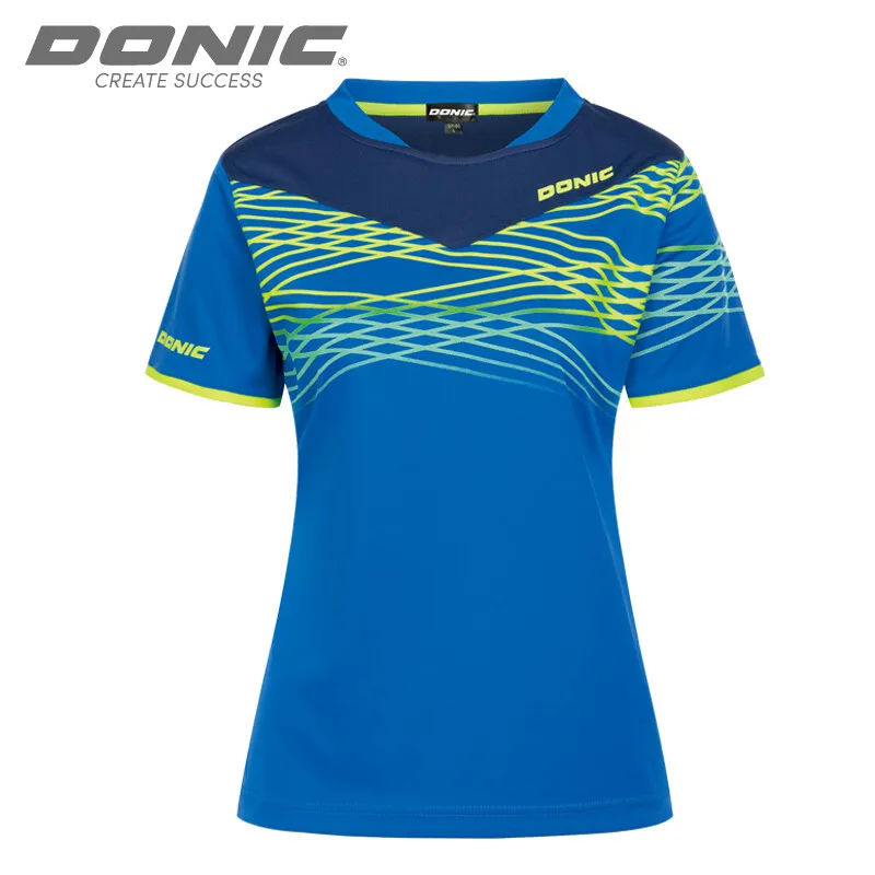 Donic t-shirt Table tennis clothes sportswear jersey female women Sport tops quick dry short sleeve