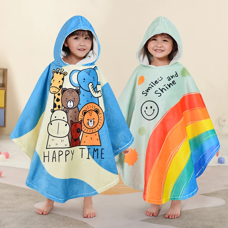 Baby Hooded Absorbent Bathrobe 3