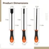 3Pcs Gasket Scraper Automotive Gasket Scraper Window Scraper with Blade Tough Scrapers Chrome Vanadium Steel For Gasket Removal 4