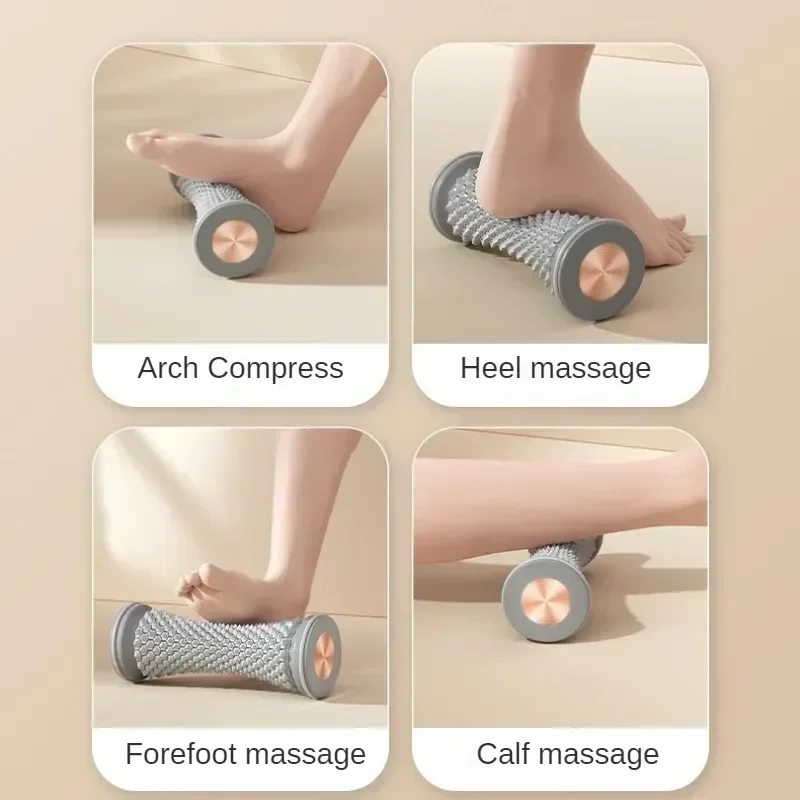 Foot Roller Massage Instrument Relief Plantar Fasciitis Heel Foot Arch Pain Yoga Manual Feet Massager Relaxation Sports Fitness