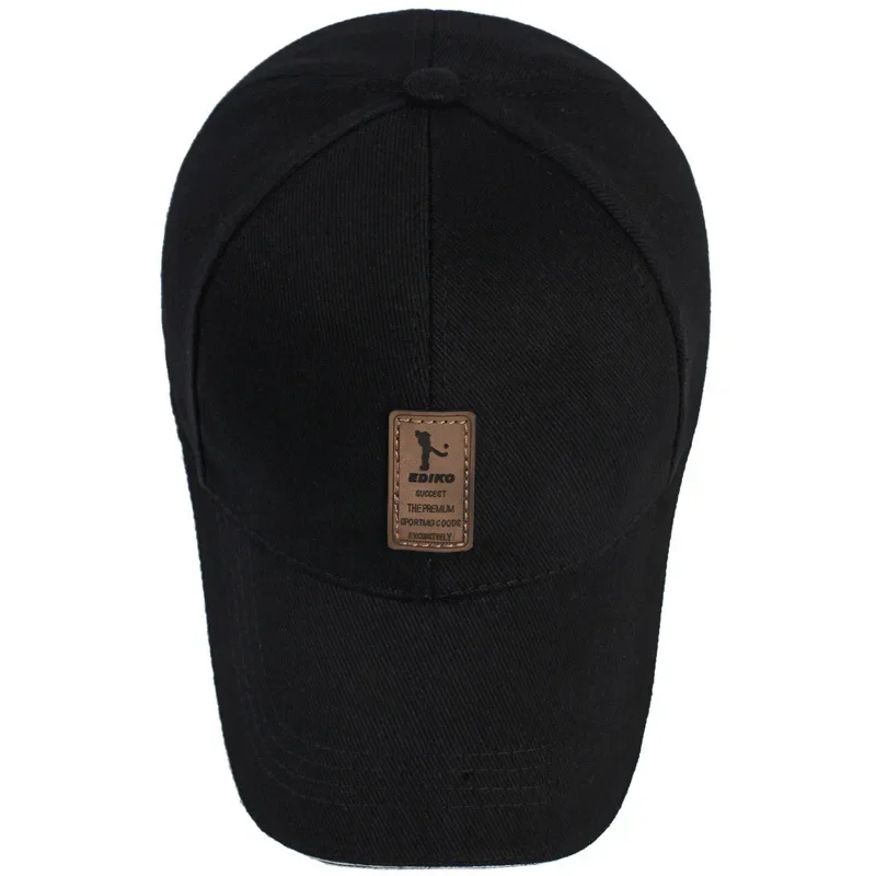 여름 여성 남성 구조화 된 야구 모자 솔리드 코튼 조정 가능한 Snapback Sunhat 야외 스포츠 힙합 야구 모자 Casquette